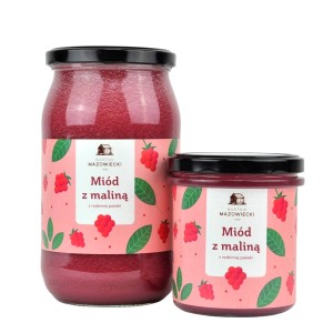 Miód z maliną