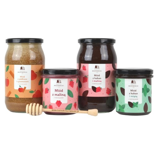 zestaw miodów
