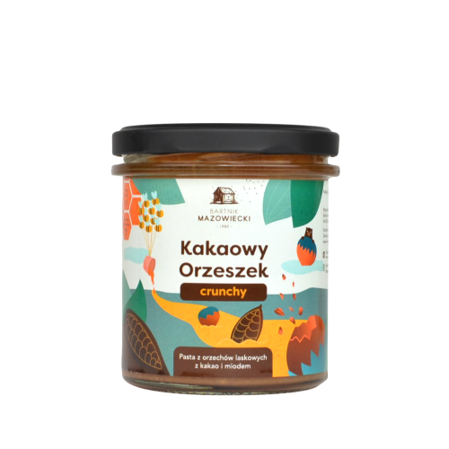 Kakaowy orzeszek crunchy - pasta orzechowa / krem czekoladowy