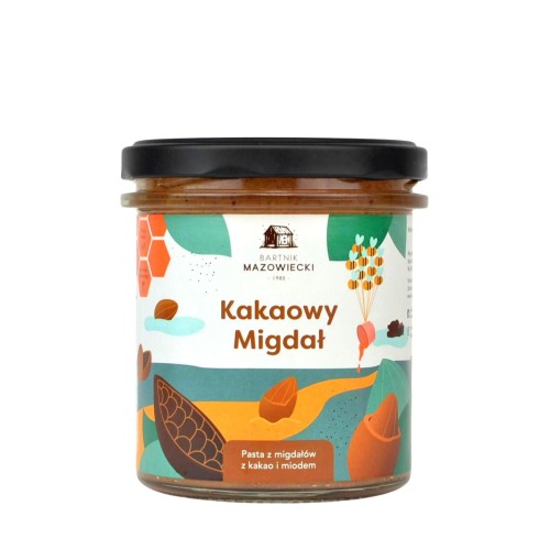 Kakaowy Migdał - pasta z migdałów z kakao i miodem