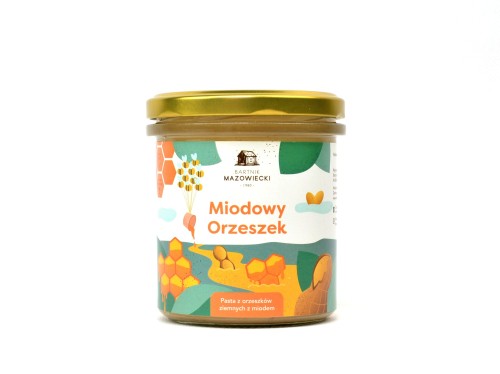 Miodowy orzeszek - pasta orzechowa z arachidów z miodem