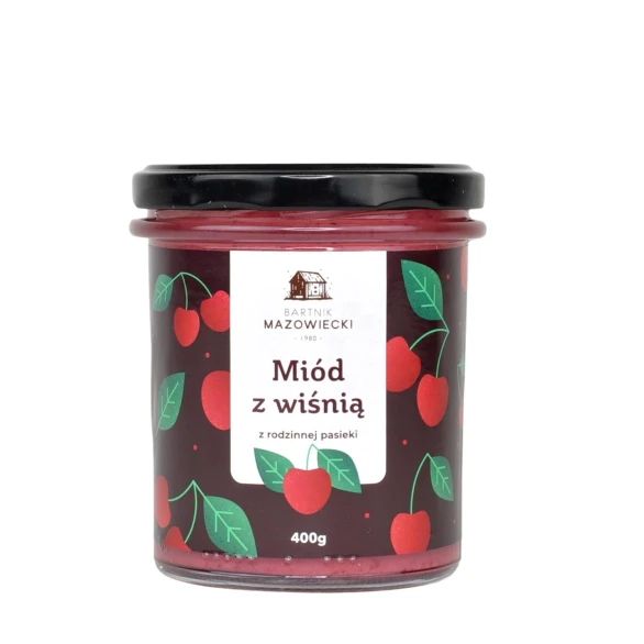 Miód z wiśnią - Bartnik Mazowiecki