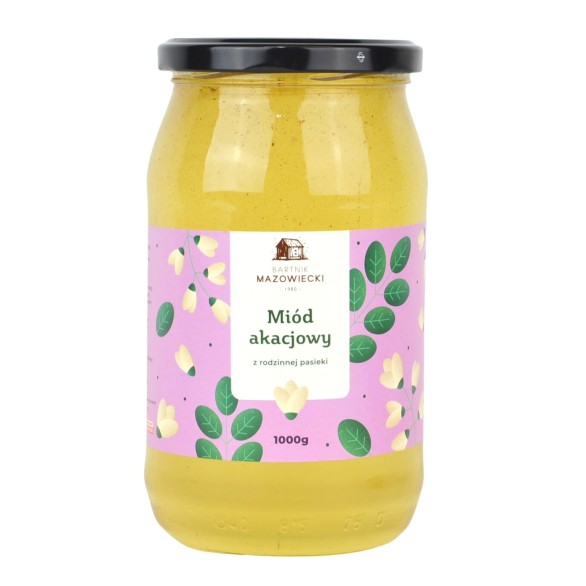 Miód akacjowy 1 kg