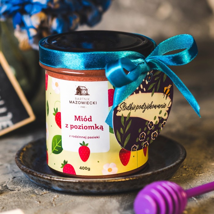 miód z poziomką słodkie podziekowanie.jpg