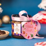Świąteczny miód piernikowy 250 g z biletem i wstążką 
