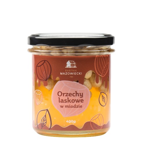 Orzechy laskowe w miodzie