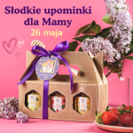 Zestaw  miodów dla Mamy 3  x 250 g  tekturowe pudełko