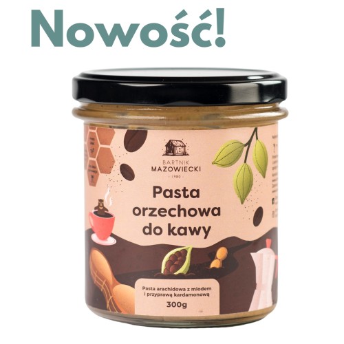 Pasta orzechowa do kawy