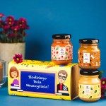 Mały zestaw miód na Dzień Nauczyciela 3 x 100g z owijką 