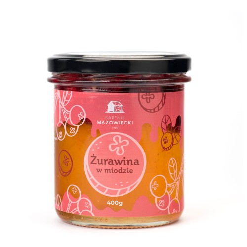 Żurawina w miodzie