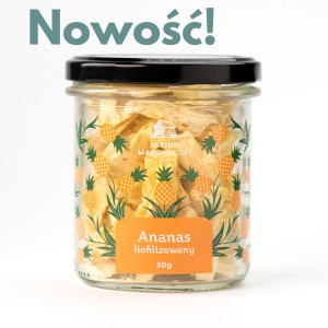 Ananas liofilizowany