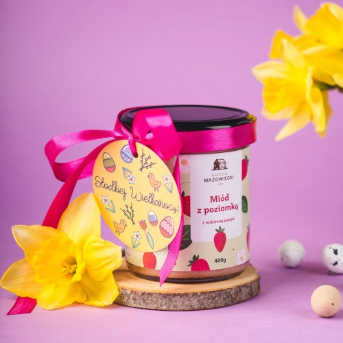 Miód z poziomką na Wielkanoc