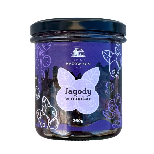 Jagody w miodzie