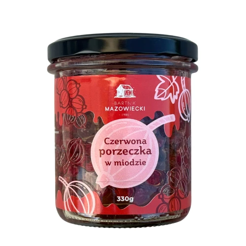 Czerwona porzeczka w miodzie