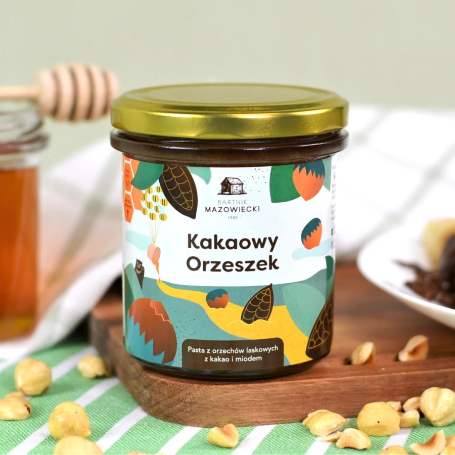 Kakaowy Orzeszek zdrowy zamiennik Nutelli